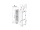 Whirlpool vstavaná kombinovaná chladnička s mrazničkou WHC18 T573 ,60 cm,No Frost,Biela