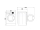Whirlpool voľne stojaca spredu plnená práčka W6X W845WB EE energ. trieda B, 8 kg Biela