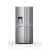 Whirlpool Americká chladnička WQ9I MO2L EF s mrazničkou, No Frost, energ. tr. E, Nerez