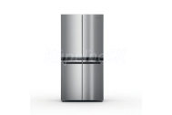 Whirlpool Americká chladnička WQ9 B3L EF s mrazničkou, No Frost, energ. tr. D, Nerez