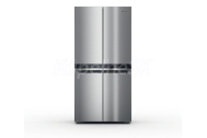 Whirlpool Americká chladnička WQ9 E2L EF s mrazničkou, No Frost, energ. tr. E, Nerez
