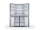 Whirlpool Americká chladnička WQ9 E2L EF s mrazničkou, No Frost, energ. tr. E, Nerez