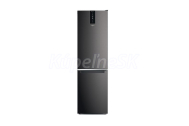 Whirlpool voľne stojaca kombinovan chladnička W7X 93T KS No Frost,energ.tr. D,Čierna/Nerez