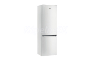 Whirlpool voľne stojaca kombinovaná chladnička W5 921E W energ. tr. E, Biela