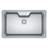 Franke Bell nerezový drez BCX 610-75 810x510 mm,sitkový ventil,sifón