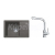 FRANKE SETG266ŠK fragranitový drez Malta 620x435mm BSG 611-62 Š.kameň+batéria FS 3230.031