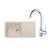 FRANKE SETG267SA fragranit. drez 780x435mm BSG 611-78/39 Sahara+batéria FP 9000.031 Chróm