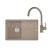 FRANKE SETG279KA fragranitový drez 780x500 mm BFG 611-78+batéria FC 6018.424 Kašmír