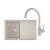 FRANKE SETG279SA fragranitový drez 780x500 mm BFG 611-78+batéria FC 6018.082 Sahara