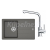 FRANKE SETG263ŠK fragranitový drez 780x500 mm BFG 611-78 Š.kameň+batéria FS 3230.031 Chróm