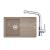 FRANKE SETG263KA fragranit drez 780x500 mm BFG 611-78 Kašmír+batéria FS 3230.031 Chróm