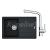 FRANKE SETG263O fragranit drez 780x500 mm BFG 611-78 Onyx+batéria FS 3230.031 Chróm