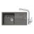 FRANKE SETG264SA fragranitový drez 970x500 mm BFG 611 Š.kameň+batéria FS 3230.031 Chróm