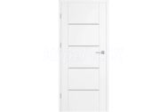 ERKADO SET Rámové dvere Laurencia 1 plné CPL Laminát Biela St+ zárubeň