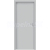 INVADO SET Rámové dvere NORMA DECOR 1 plné, Laminolack SvetloSivá Matná B753 + zárubeň