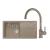 FRANKE SETG280KA fragranitový drez 970x500 mm BFG 611+batéria FC 6018.901 Kašmír