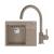 FRANKE SETG270KA fragranitový drez 620x500mm CNG 611-62TL/2+batéria FC 6018.424 Kašmír