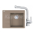 FRANKE SETG248KA fragranit drez 620x500mm CNG 611-62TL/7 Kašmír+batéria FS 3230.031 Chróm