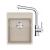 FRANKE SETG253SA fragranit drez 410x510 mm MRG 610-37 RTL Sahara+batéria FS 3230.031 Chróm