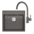FRANKE SETG274ŠK fragranit drez 560x510mm MRG 610-52 RTL +batéria FC 6018.084 Šedý Kameň