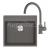 FRANKE SETG274ŠK fragranit drez 560x510mm MRG 610-52 RTL +batéria FC 6018.084 Šedý Kameň