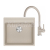 FRANKE SETG274SA fragranit drez 560x510mm MRG 610-52 RTL +batéria FC 6018.082 Sahara