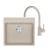 FRANKE SETG274SA fragranit drez 560x510mm MRG 610-52 RTL +batéria FC 6018.082 Sahara