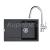 FRANKE SETG258O fragranitový drez 780x500 mm MRG 611 Onyx+batéria FS 3229.031 Chróm