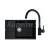 FRANKE SETG277O fragranitový drez 780x500 mm MRG 611-78 BB+batéria FC 6018.071 Onyx