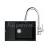 FRANKE SETG260O fragranitový drez 780x500 mm MRG 611-78 BB Onyx+batéria FS 3229.031 Chróm
