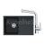 FRANKE SETT111Č tectonitový drez 780x500 mm OID 611-78 čierna+batéria FP FS 3230.031 Chróm