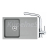 FRANKE SETT111Š tectonitový drez 780x500 mm OID 611-78 šedá+batéria FP FS 3230.031 Chróm