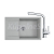 FRANKE SETT116Š tectonitový drez 780x500 mm S2D 611-78 XL šedá+batéria FS 3230.031 Chróm