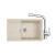 FRANKE SETT116BE tectonitový drez 780x500mm S2D 611-78 XL Béžová+batéria FS 3230.031 Chróm
