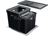Franke odpadkový kôš 350-60 COMPOSTA 1x40l,1x5,5l