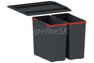 Franke odpadkový kôš Easysort 450-2-0 2x14,5l