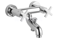 Sapho TRAX nástenná vaňová batéria, chróm