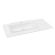 Sapho BRAHEA umývadlo 101x51,5cm, (80+20cm) Rockstone, pravé, biela matná