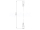 Sapho SOFTFLEX plastová sprchová hadica, 120cm, metalická strieborná/chróm