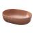 Cersanit Moduo 50 keramické umývadlo na dosku 50x35,5 cm Red Brick