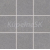 Rako Block mrazuvzdorná rektifikovaná dlažba 9,8x9,8x0,9 cm R10B TmavoŠedá matná