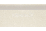 Rako Base mrazuvzdorná rektifikovaná schodovka 29,8x59,8x0,9 cm R9A SvetloBéžová matná