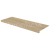Rako Plywood mrazuvzdorná rektifikovaná schodovka 29,8x119,8x0,9 cm R10B Béžová matná
