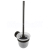 Hopa WC kefa na zavesenie,miska sklo 95x360x140 mm Čierna