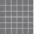 Rako Block mrazuvzdorná rektifikovaná mozaika 29,8x29,8x0,9cm R10B Čierna pololesklá