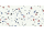 Cersanit Larto WT1009 rektifikovaný obklad 29,8x59,8x0,9 cm Blue Satin