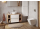 Cersanit Malta otvorená závesná skrinka 20x55,1x44 cm pod dosku Dub