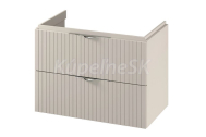 Cersanit Tirso 80 skrinka pod umývadlo 79,4x44,7x57,2 cm Kašmír matný v demonte