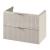 Cersanit Tirso 80 skrinka pod umývadlo 79,4x44,7x57,2 cm Kašmír matný v demonte