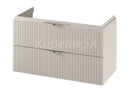 Cersanit Tirso 100 skrinka pod umývadlo 99,4x44,7x57,2 cm Kašmír matný v demonte